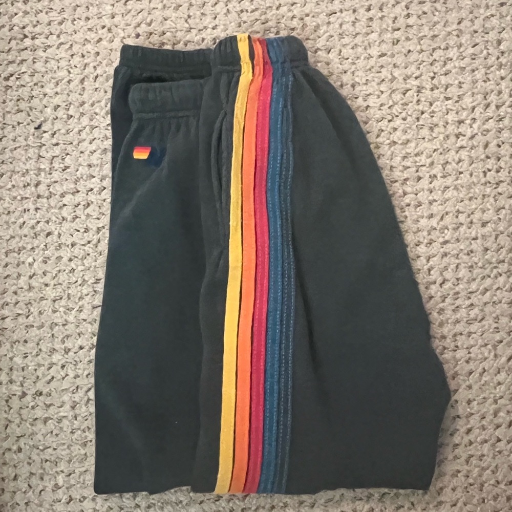 Unisex Aviator Nation Navy Sweatpants. Size Small.